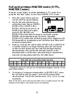 Preview for 23 page of kenro SPEEDFLASH KFL101 Instruction Manual