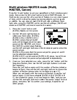 Preview for 25 page of kenro SPEEDFLASH KFL101 Instruction Manual