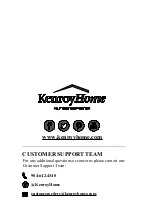 Preview for 9 page of Kenroy Home 32219 Use And Care Manual