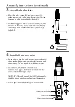 Preview for 6 page of Kenroy Home 32248 Use And Care Manual