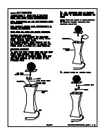 Preview for 2 page of Kenroy Home 50198SMG Assembly Instructions