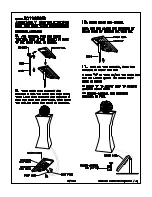 Предварительный просмотр 4 страницы Kenroy Home 50198SMG Assembly Instructions