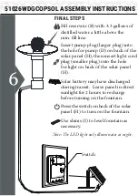 Preview for 6 page of Kenroy Home 51026WDGCOPSOL Care And Instructions Manual