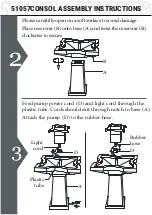 Preview for 4 page of Kenroy Home 51057CONSOL Care And Instructions Manual