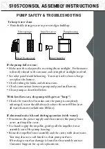 Preview for 7 page of Kenroy Home 51057CONSOL Care And Instructions Manual