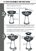 Preview for 4 page of Kenroy Home 51109IV Care And Instructions Manual