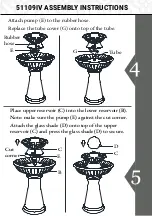 Предварительный просмотр 5 страницы Kenroy Home 51109IV Care And Instructions Manual