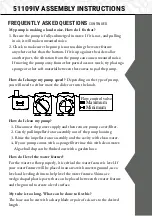 Preview for 11 page of Kenroy Home 51109IV Care And Instructions Manual