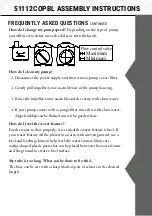 Preview for 11 page of Kenroy Home 51112COPBL Care And Instructions Manual