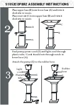 Preview for 4 page of Kenroy Home KYOTO 51052COPBRZ Care And Instructions Manual