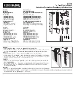 Preview for 1 page of Kensington 60058 Instructions
