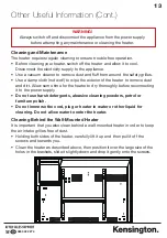 Preview for 13 page of Kensington CH-07D Instruction Manual