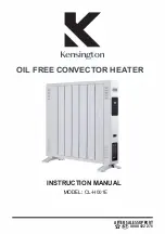 Предварительный просмотр 1 страницы Kensington CL-H001E Instruction Manual