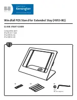 Preview for 1 page of Kensington H953-BG Quick Start Manual