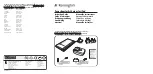 Предварительный просмотр 1 страницы Kensington K33396EU Instruction Manual