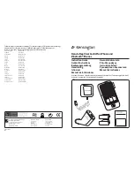 Kensington K33440US Instruction Manual предпросмотр