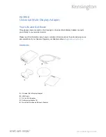 Preview for 1 page of Kensington K33928 User Manual