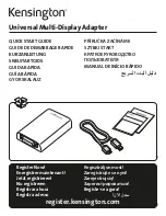 Preview for 1 page of Kensington K33974AM Quick Start Manual