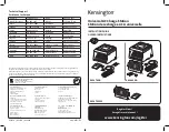 Предварительный просмотр 1 страницы Kensington K62878NA Instruction Manual