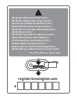 Предварительный просмотр 2 страницы Kensington K64440 Instruction Manual