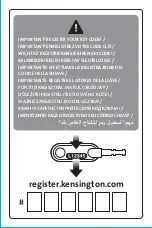 Preview for 2 page of Kensington K67970 Instruction Manual