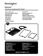 Kensington KeyCover Quick Start Manual preview