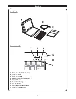 Предварительный просмотр 2 страницы Kensington KeyFolio Pro 2 Universal Quick Start Manual