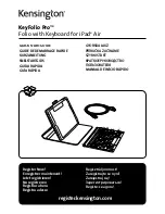 Kensington KeyFolio Pro Quick Start Manual preview