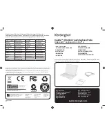 Kensington KeyLite Quick Start Manual preview