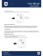 Preview for 8 page of Kensington KS-PH-221-DELUXE User Manual