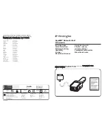 Preview for 1 page of Kensington LiquidFM Deluxe Instruction Manual