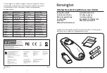 Kensington M01256-T Instruction Manual preview