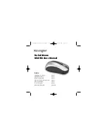 Kensington PocketMouse Manual предпросмотр