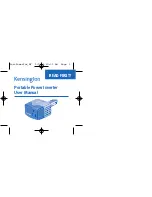 Kensington Portable Power Inverter User Manual предпросмотр