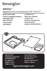 Kensington SafeGrip Quick Start Manual preview