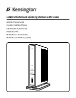 Preview for 1 page of Kensington sd200v Instruction Manual