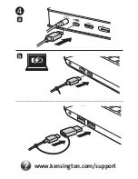 Предварительный просмотр 6 страницы Kensington SD4700P Quick Start Manual