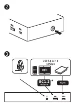 Предварительный просмотр 4 страницы Kensington SD4800P Quick Start Manual