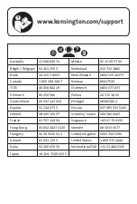 Preview for 15 page of Kensington SD7000 Surface Pro Quick Start Manual