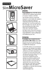 Preview for 2 page of Kensington Slim MicroSaver Installation Instructions Manual