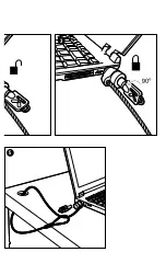 Предварительный просмотр 5 страницы Kensington Slim MicroSaver Installation Instructions Manual