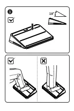 Preview for 3 page of Kensington Space-Saving Ergonomic Footrest Quick Start Manual