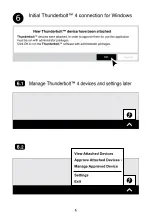 Предварительный просмотр 6 страницы Kensington Thunderbolt SD2600T Quick Start Manual