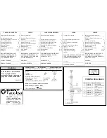 Предварительный просмотр 2 страницы Kent Euroclean 56649960 Operator'S Manual