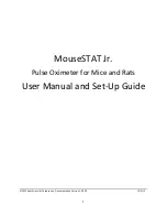 Preview for 2 page of Kent Scientific MouseSTAT Jr Owners Manual And Set-Up Manual