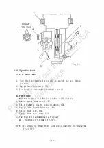 Предварительный просмотр 20 страницы KENT USA KTM-VH500EVS Operation Manual