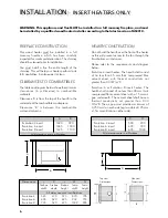 Предварительный просмотр 6 страницы KENT EVOLUTION4 INSERT Owner'S Manual