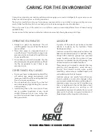 Предварительный просмотр 11 страницы KENT EVOLUTION4 INSERT Owner'S Manual