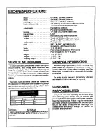 Preview for 2 page of KENT KC-165C Operating, Maintenance Instructions & Illustrated Parts List