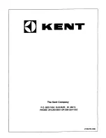 Предварительный просмотр 24 страницы KENT KF-21PS Operator'S Manual